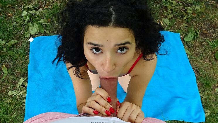 Handjob and Doggystyle in Public