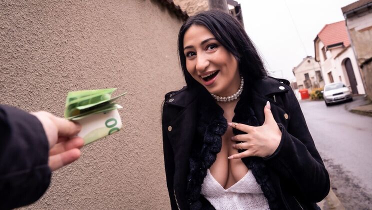 [PublicAgent] - Big Tit French Wonder's Massive Cock Obsession