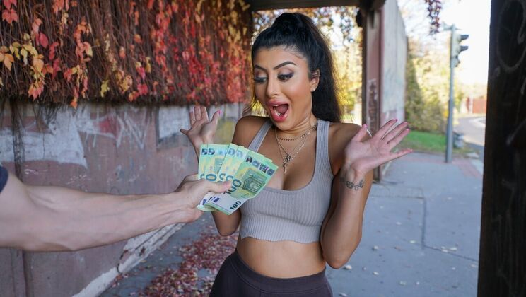 Outdoor Sex Turns into Basement Fuck