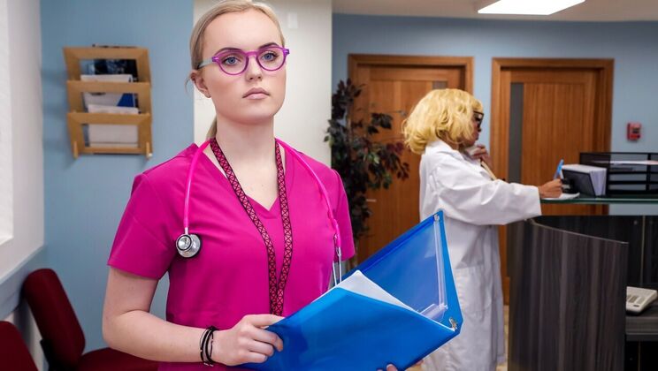 [LookAtHerNow] - Big Ass Nurse Fucking