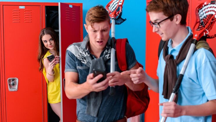 [TeensLoveHugeCocks] - Sporty Brunette Loves Cock