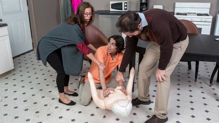 [LilHumpers] - Bubble Butt Brunette's Inflamed Lust