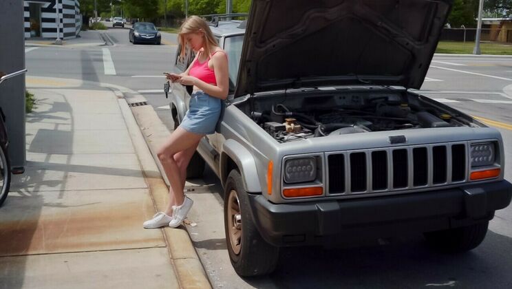 [StrandedTeens] - Big Tits Blonde Melody