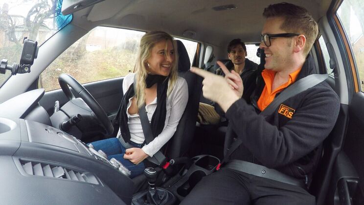 Two Trouble-Makers Wreck Instructor's Ride