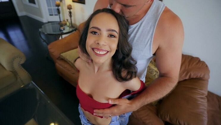 Small Tits Lana Gets Spanked