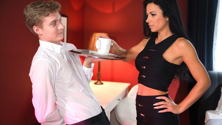 Room Service Romp with Shalina and Logan