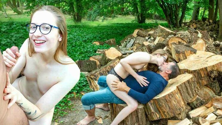 [BeautyandtheSenior] - Abela Wears Glasses for Grandpa Philippe's Pleasure