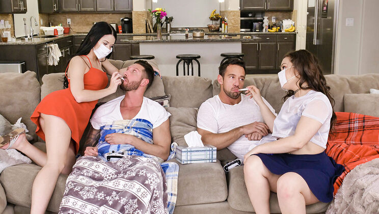 [DaughterSwap] - The Stepdad's Flu Shot Foursome