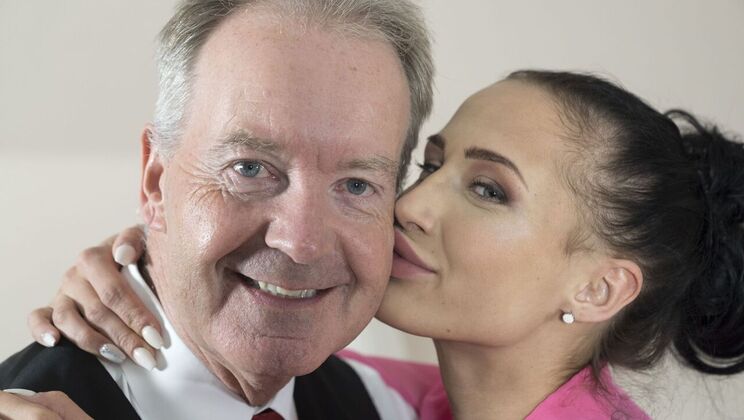 [Oldje] - Tattooed Petite Secretary Fucked