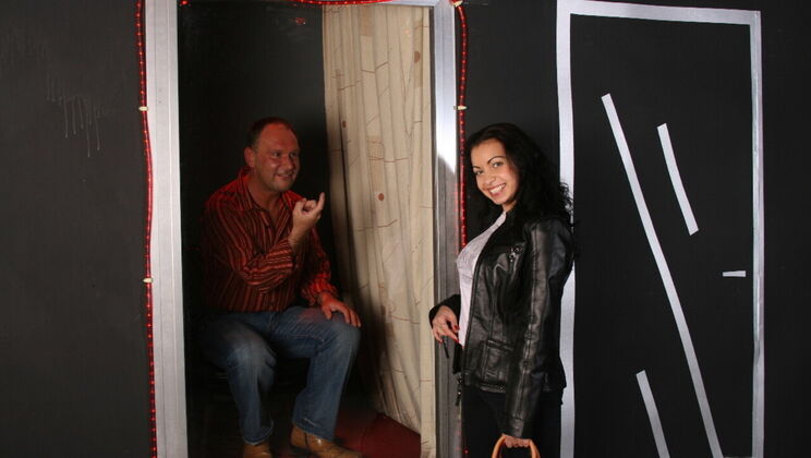 [Oldje] - Natural Tits and Deepthroat at Midnight