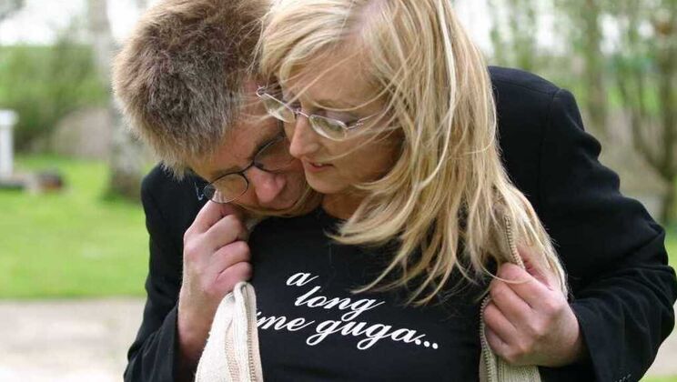 [Oldje] - Old Meets Young in a Kissing Frenzy with Margareta and Roger