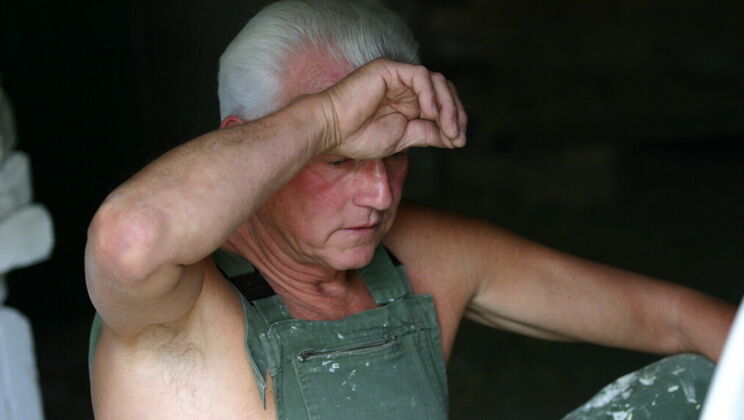 [Oldje] - Young Blonde Deepthroat Fucked