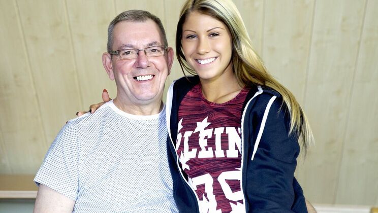 [Oldje] - Aliyah and Bryn Share Passionate Kisses and Cum Swallowing