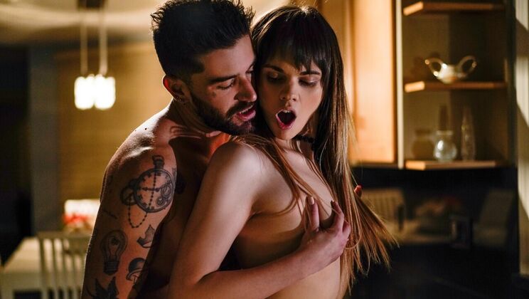 [TransSensual] - Cum on Tits with Chris Damned - Chris Damned - Kate Zoha