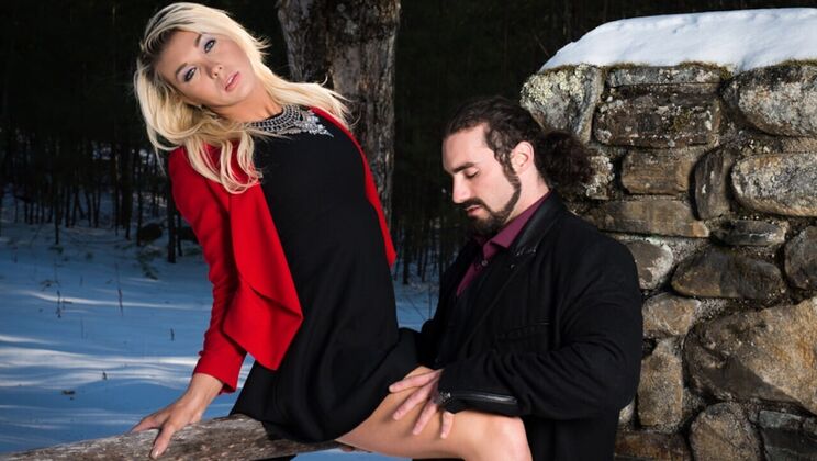 [TransSensual] - Rough Sex With TS Blondes Scene 1 - Aubrey Kate - Jaxton Wheeler