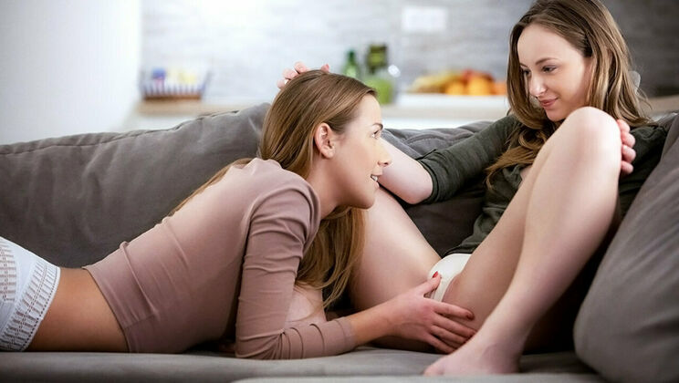 [SexArt] - Crazy Blonde Lesbian Lovers