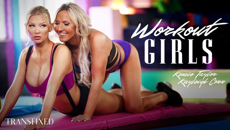 [Transfixed] - Blonde Bombshells Kenzie and Kayleigh - Kenzie Taylor - Kayleigh Coxx