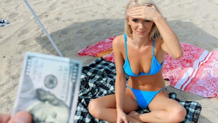 [PublicPickups] - Hot Blonde's First Public Intercourse - Tony Rubino - Molly Mae