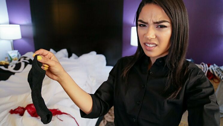 [IKnowThatGirl] - Latina Maid Finds Cheating Couple Asleep - Maya Bijou - jmac