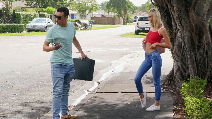 Natural Blonde Gets Switched