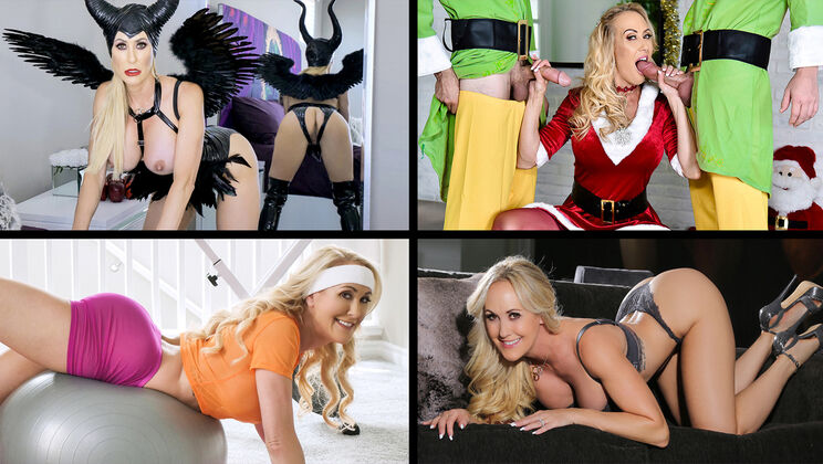 [MylfSelects] - Blonde Bombshell Brandi Love Compilation