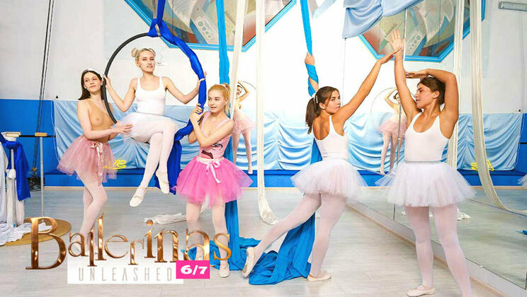 [ClubSweethearts] - Unleashing the Twins: Ballerina Lesbian Action