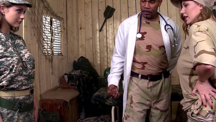 British Big Tits Tina Kay & Yuffie Yulan Ride Black Cock