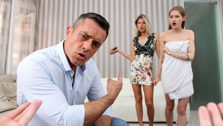 [FamilySwap] - Tattooed MILFs Gina And Tiffany In Swap Fuck