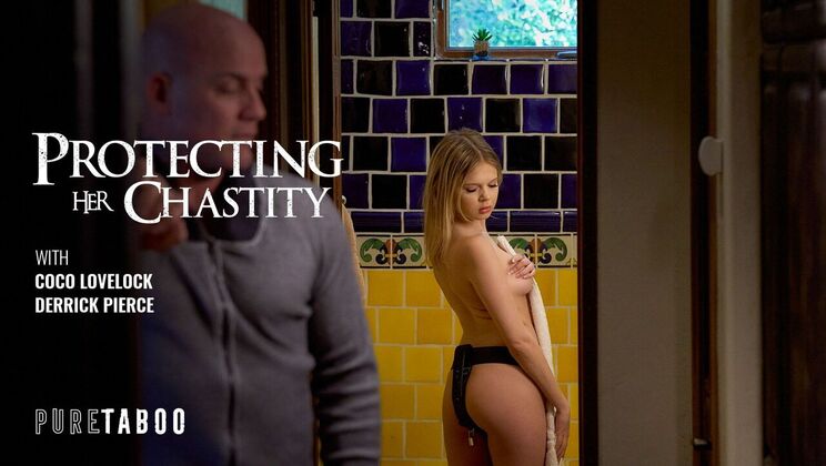 [PureTaboo] - Vigilant Stepdad Watches Over Petite Stepdaughter - Derrick Pierce - Coco Lovelock