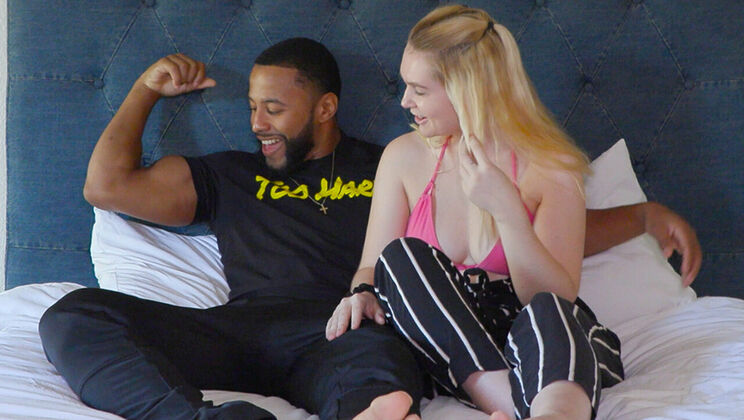 Layla Quinn Can't Resist Draco Young's Large Black Dick