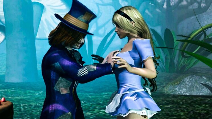 [AdultTimeAnimation] - Big Cock In Wonderland XXX - Jake Adams - Wolf Hudson - Serene Siren