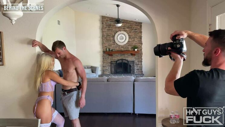 Behind the Camera: Mike Beaumonte Fucks Blonde Molly Mae