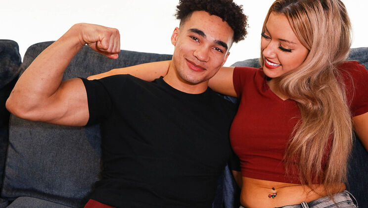 [HotGuysFuck] - Francesca Rossi and Justin Tyme's First Time Fucking on Camera