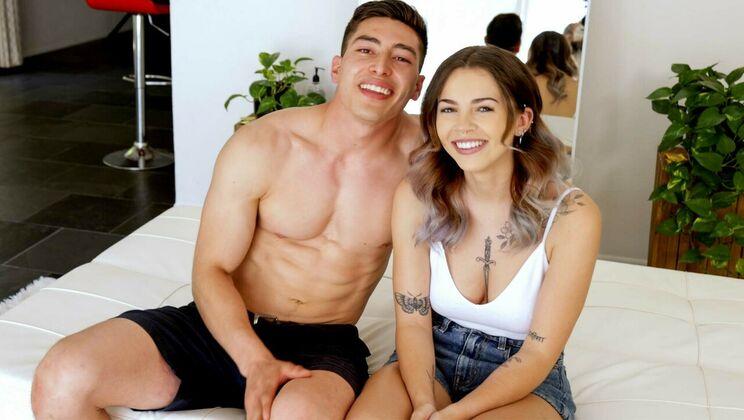 [HotGuysFuck] - Kendrick Driver And Bella Luna Team Up For A Big Tits Extravaganza!
