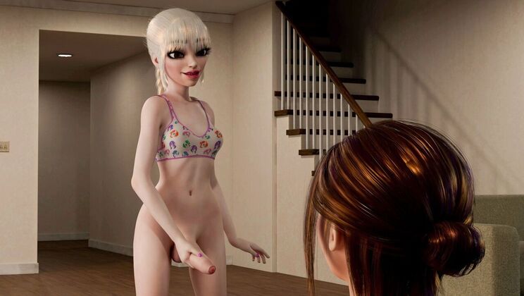 [AdultTimeAnimation] - Anal Awakening at the Neighbor's Door - Cassie Del Isla - Eric John - Ava Davis