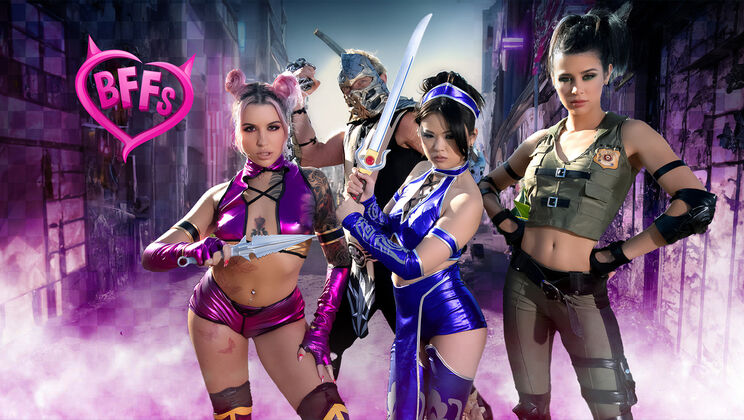 [BFFs] - Kombat Zone Mortal - Lulu Chu - Kylie Rocket - Clarke Kent - Luna Legend