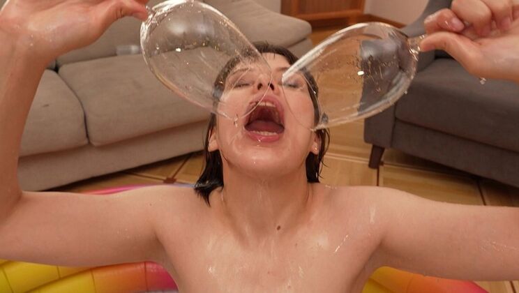 First Time Anal and Double Penetration for Young Babe