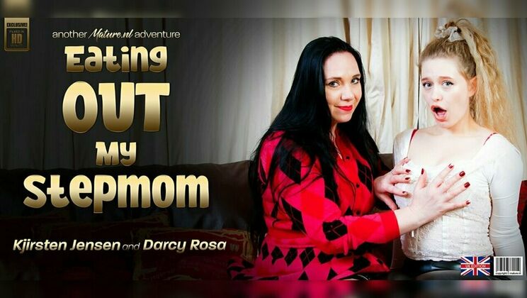[Mature.nl] - Lesbian Darcy Rosa Licks Stepmom Kjirsten Jensen's Pussy