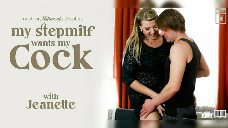 [Mature.nl] - Czech Blonde Jeanette in Hardcore Action with Young Stepson