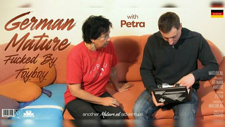 Petra D. rides her young toyboy Jason Steel