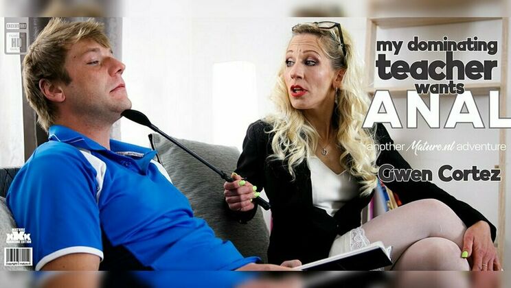 [Mature.nl] - Anal Encounters: Gwen Cortez and Her Horny Student's Hot Affair