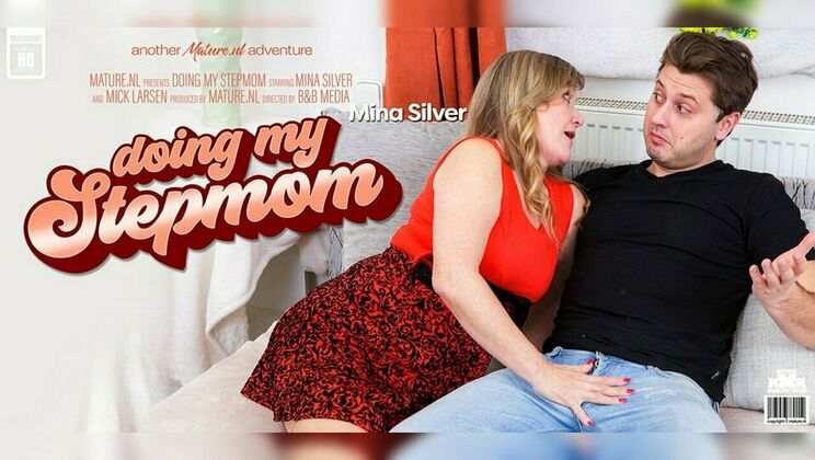 Cum In Mouth For Big Ass Stepmom Mina Silver