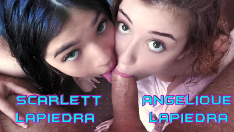 [WakeupnFuck] - Lapiedra Twins Take It Deep - Angelique Lapiedra - Scarlett Lapiedra