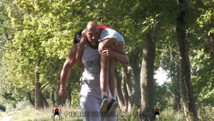 Candy Scott - Tattooed Brunette Slave