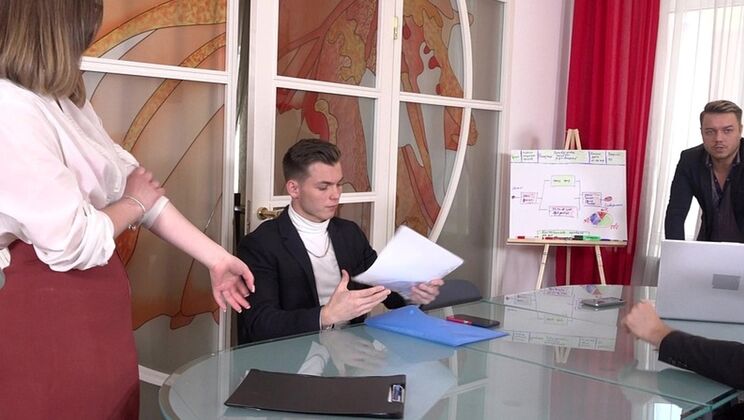 [NRXStudio] - Kinky Secretary Mia Piper's Puffy Nipples and Deepthroat! - Willy Regal - Mia Piper - Tommy Gold - Nick Whitehard