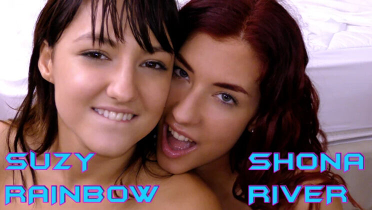 [WakeupnFuck] - Shona River and Suzy Rainbow's Hot Blowjob