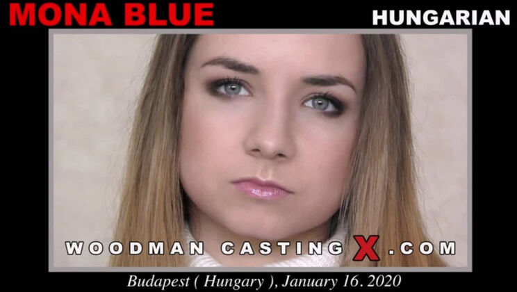 [WoodmanCasting] - Blonde Beauty Mona Blue