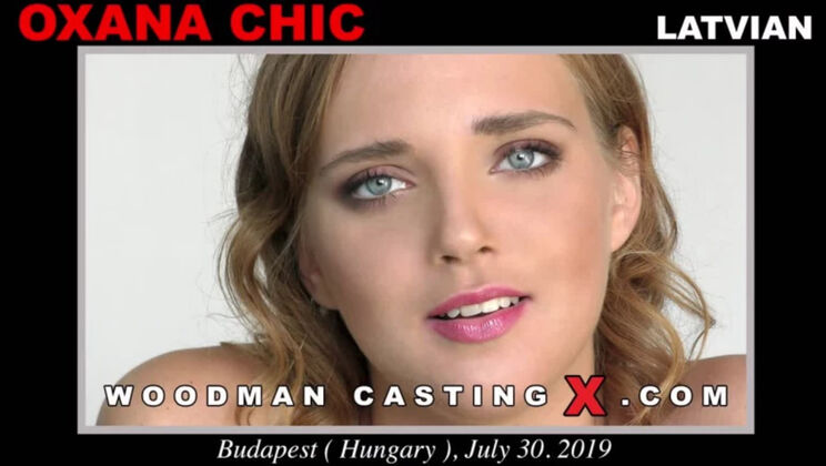 [WoodmanCasting] - Cumshot with Oxana Chic