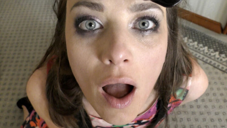 [ScenesXXXX] - Nena Sytnyy's Deepthroat Humiliation