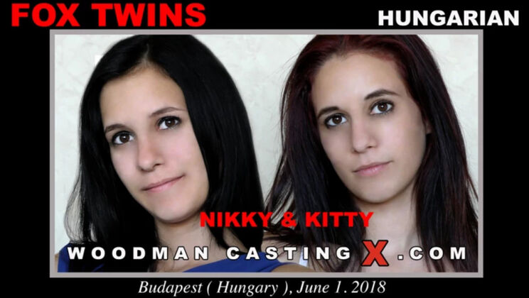 [WoodmanCasting] - Small Tits and Big Fun with Fox Twins